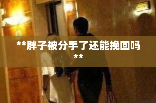 **胖子被分手了还能挽回吗**