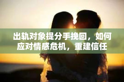 出轨对象提分手挽回，如何应对情感危机，重建信任