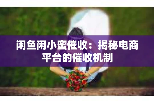 闲鱼闲小蜜催收：揭秘电商平台的催收机制