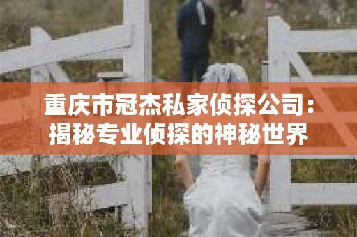 重庆市冠杰私家侦探公司：揭秘专业侦探的神秘世界