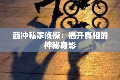 西冲私家侦探：揭开真相的神秘身影